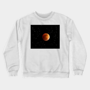 Total lunar eclipse (C028/7978) Crewneck Sweatshirt